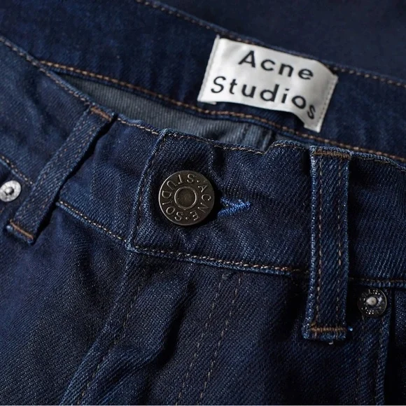 NWOT ACNE STUDIOS Ace Oreo Jeans - Picture 10 of 11